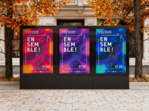 Simulation affiches pour la scène nationale du Sud-Aquitain