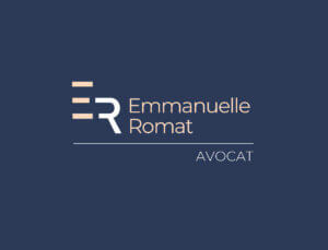un des axes du logo pour l'avocate E.Romat
