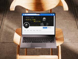 Simulation bandeau facebook pour Pascal Faidy