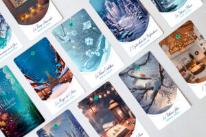 Simulation des cartes de l'oracle hiver pour Buldelum