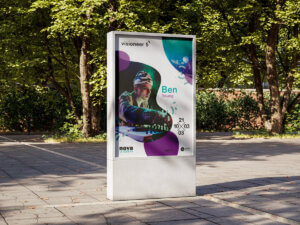 Simulation affiche événement visioneer 5